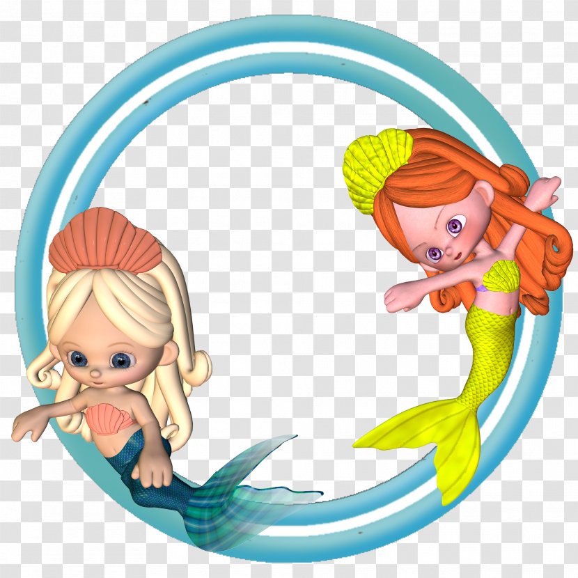 Clip Art Borders And Frames Image Picture - Human Behavior - Tranquil Frame Mermaid Transparent PNG