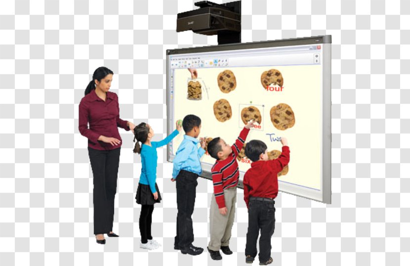 Interactive Whiteboard Dry-Erase Boards Education Classroom Smart Technologies - Human Behavior - Smartboard Transparent PNG