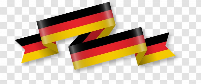 Flag Of Germany Euclidean Vector - Brand - German Streamers Transparent PNG