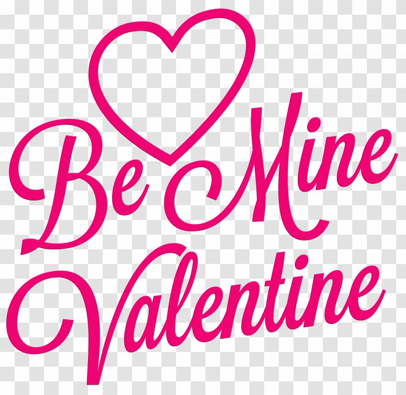 Valentine's Day Gift Romance Illustration - Heart - Be Mine Valentine Transparent PNG Clip Art Image Transparent PNG