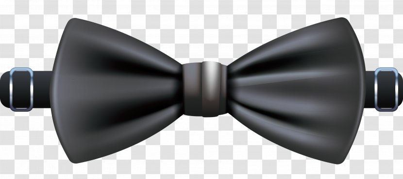Bow Tie Necktie Designer - Black Nordic Jewelry Transparent PNG