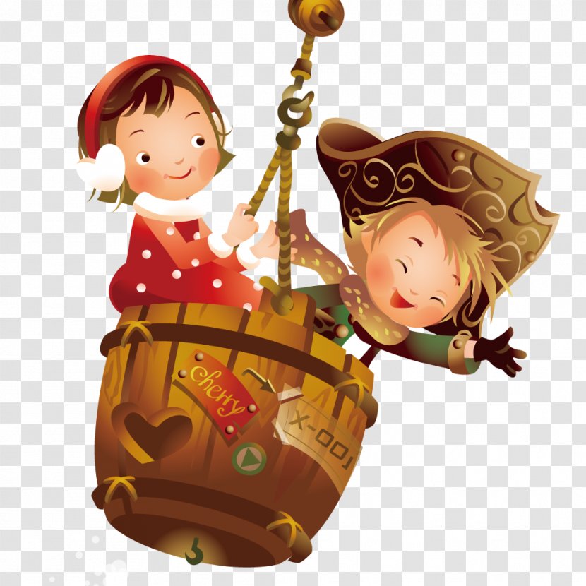 Royalty-free Stock Photography Illustration - Watercolor - Barrels Of Children Transparent PNG