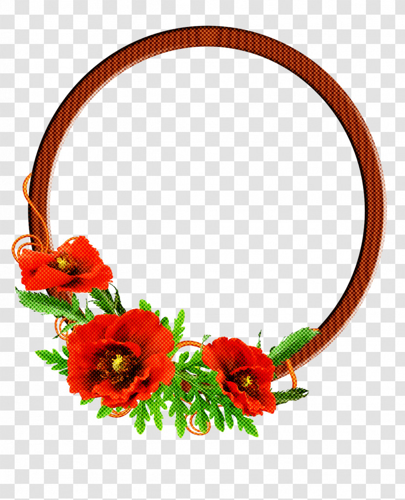 Hair Accessory Flower Plant Coquelicot Wreath Transparent PNG