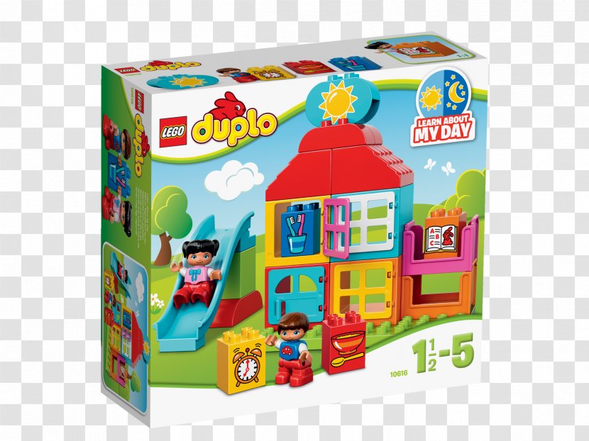 LEGO 10616 DUPLO My First Playhouse 10615 Tractor Toy 10845 Carousel - Block Transparent PNG