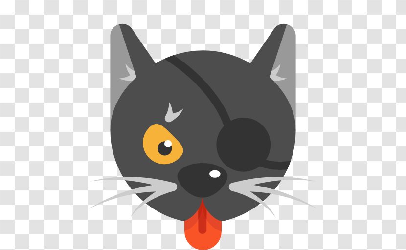 Black Cat Mouse Animal - Whiskers Transparent PNG