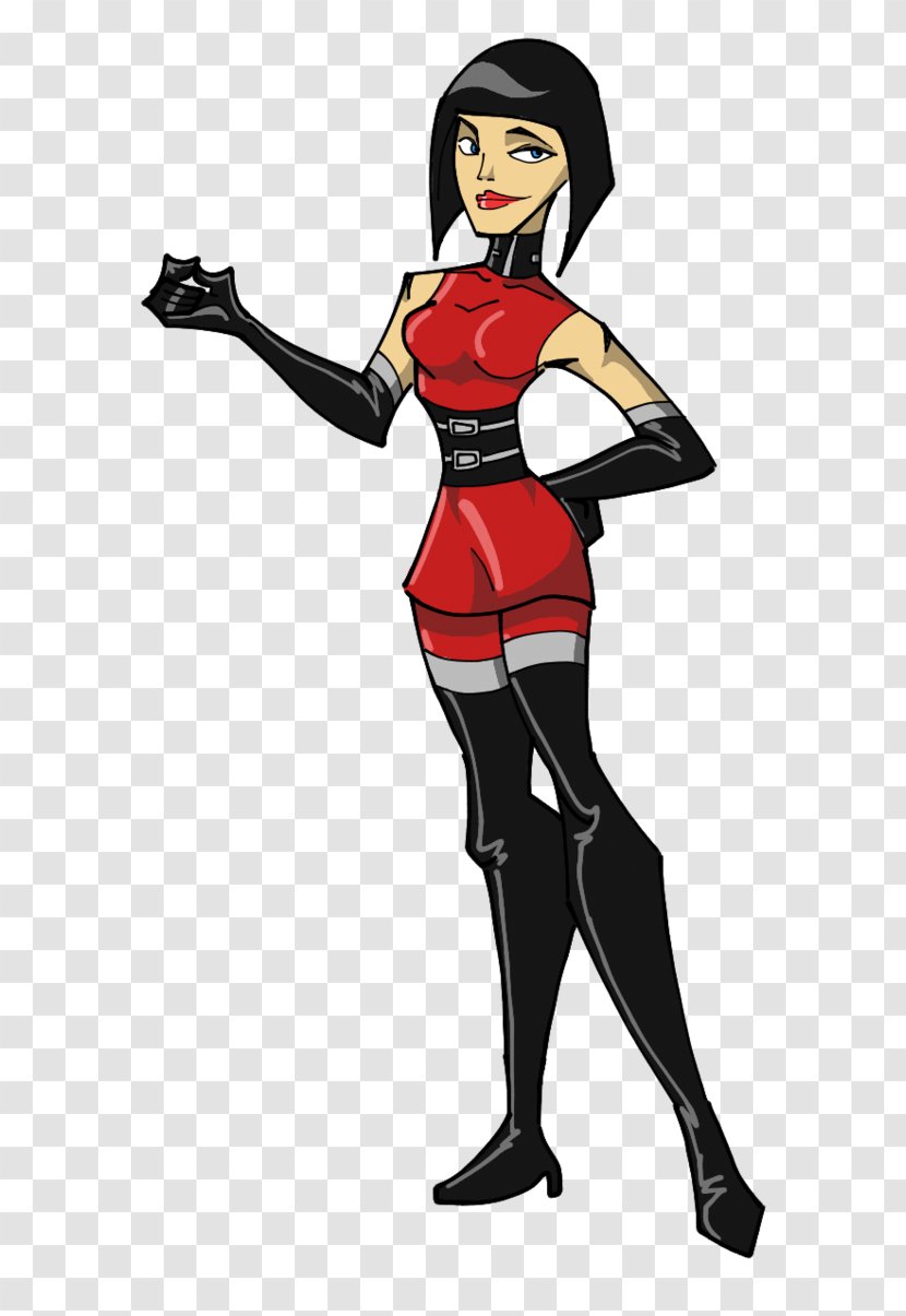 Teen Titans Robin Raven Madame Rouge Superhero - Silhouette Transparent PNG