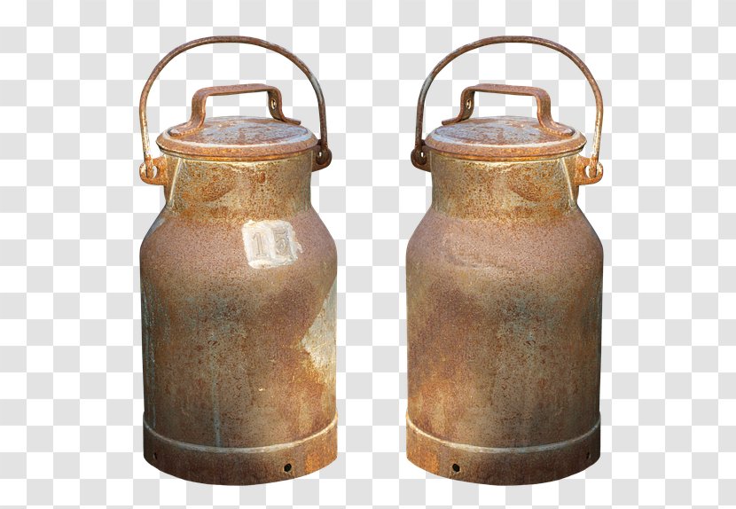 Milk Churn Jug Aluminium - Copper Transparent PNG