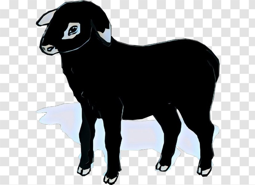 Drawing Of Family - Livestock - Goats Animal Figure Transparent PNG