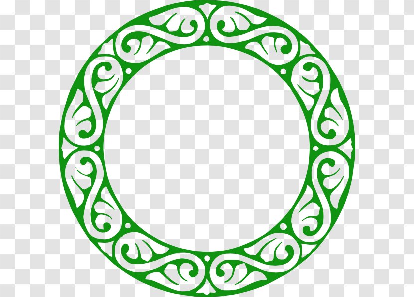 Letter Monogram Clip Art - Royaltyfree - Green Circle Transparent PNG