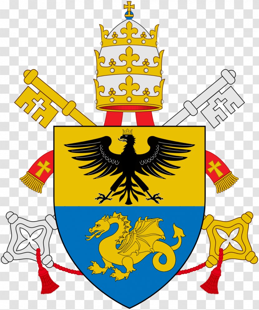 Vatican City Papal Coats Of Arms Coat Pope Aldobrandini Family - Wing Transparent PNG