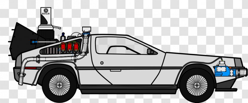 DeLorean DMC-12 Car Time Machine Clip Art - Company - Accounting Period Cycle Concepts Transparent PNG
