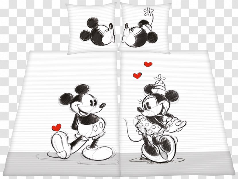 Minnie Mouse Mickey Duvet Covers Bed Sheets Bedding - Walt Disney Transparent PNG