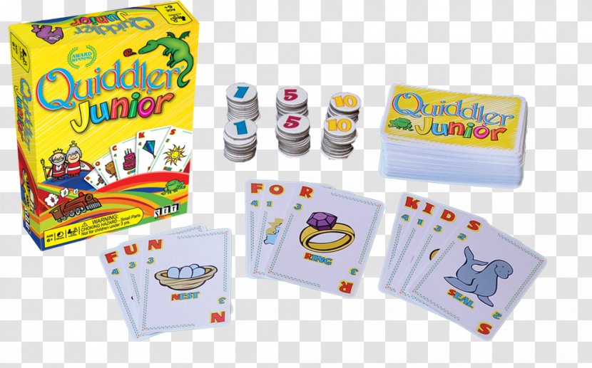 Card Game Set Quiddler Scrabble - Recreation - Toy Transparent PNG