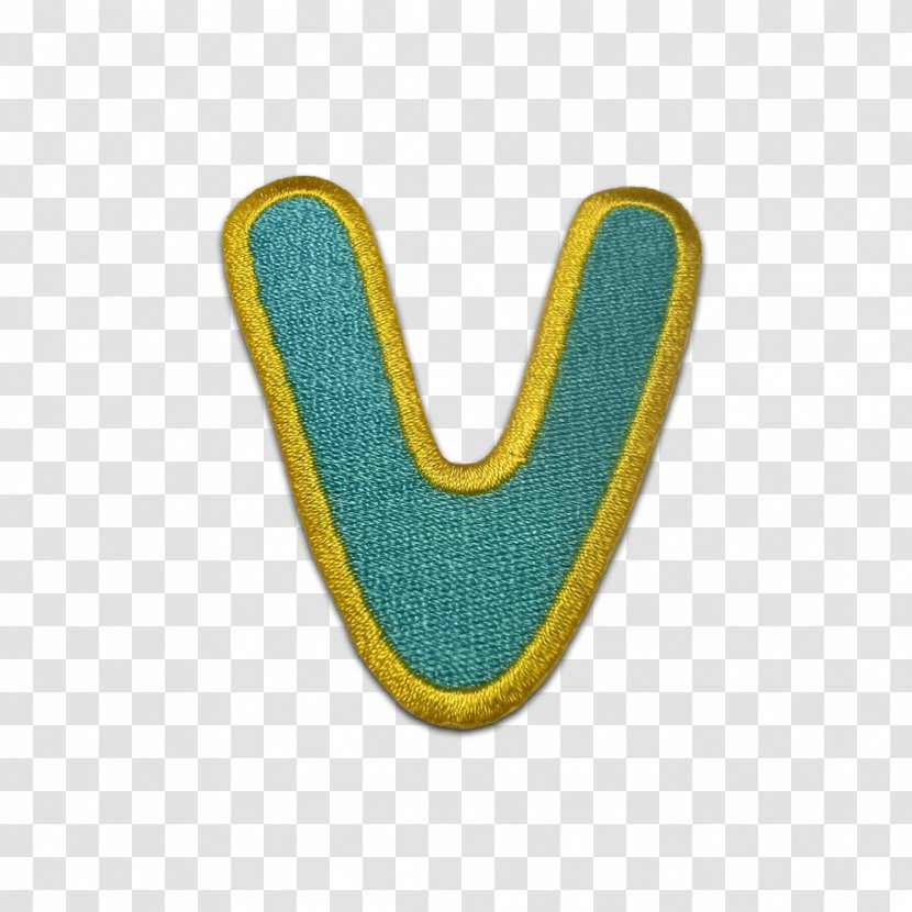 Letter Embroidered Patch Alphabet Iron-on Embroidery - Buchstaben Transparent PNG