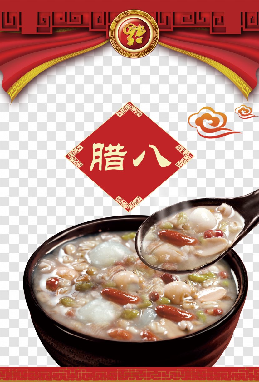 Laba Congee Festival Xiaohan Chinese New Year - Dish - Poster Transparent PNG