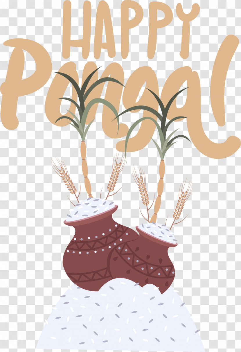 Pongal Happy Pongal Harvest Festival Transparent PNG