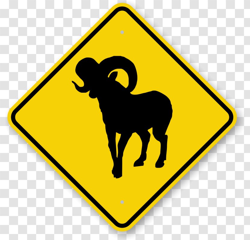 Traffic Sign Warning Road Clip Art - Logo - Ewe Transparent PNG