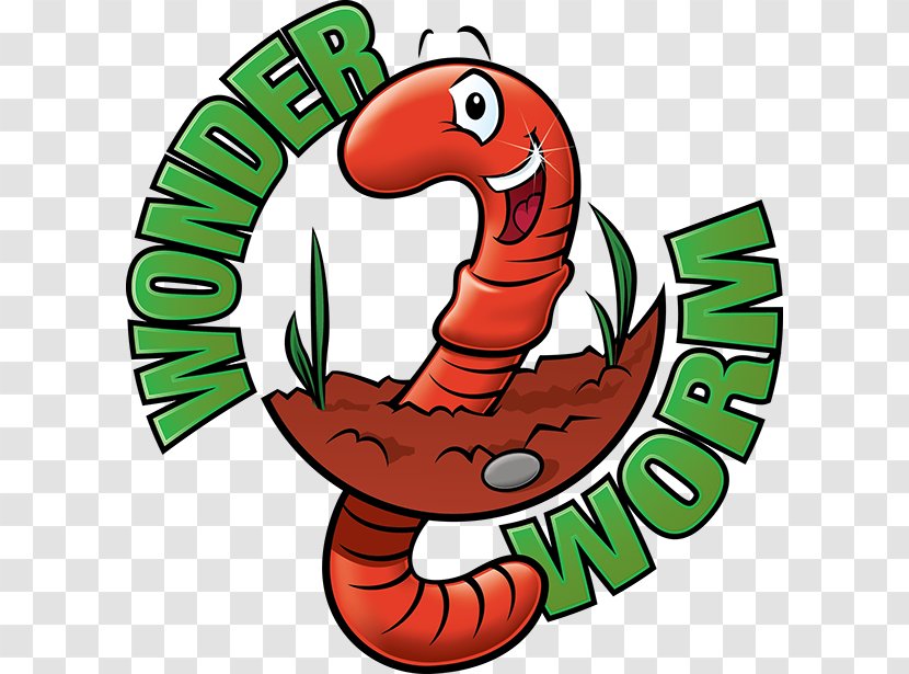 Worm Cast Vermicompost Logo - Big Red Worms - Artwork Transparent PNG