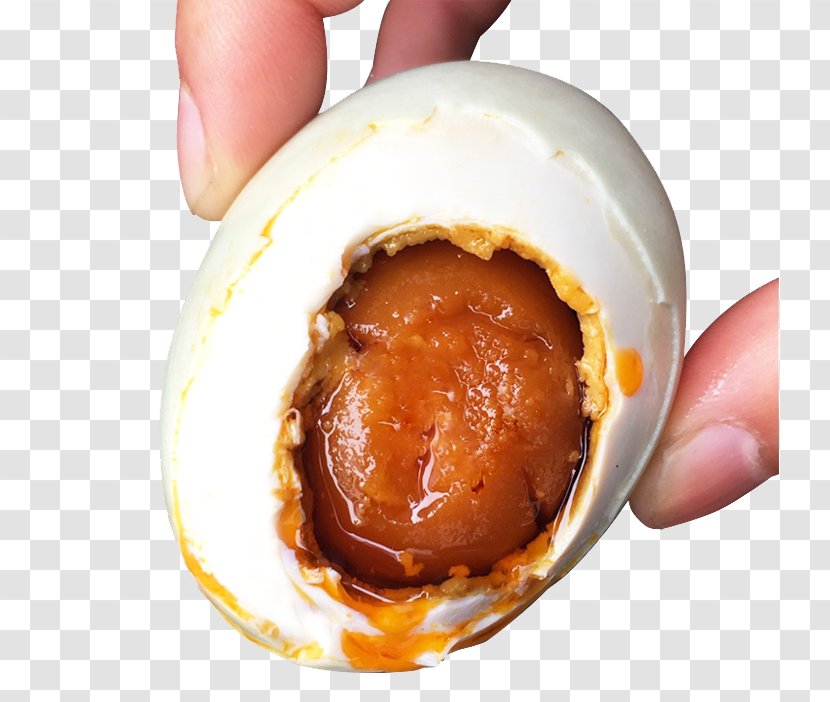 Salted Duck Egg Roast Yolk - Yellow - Authentic Features Eggs Transparent PNG