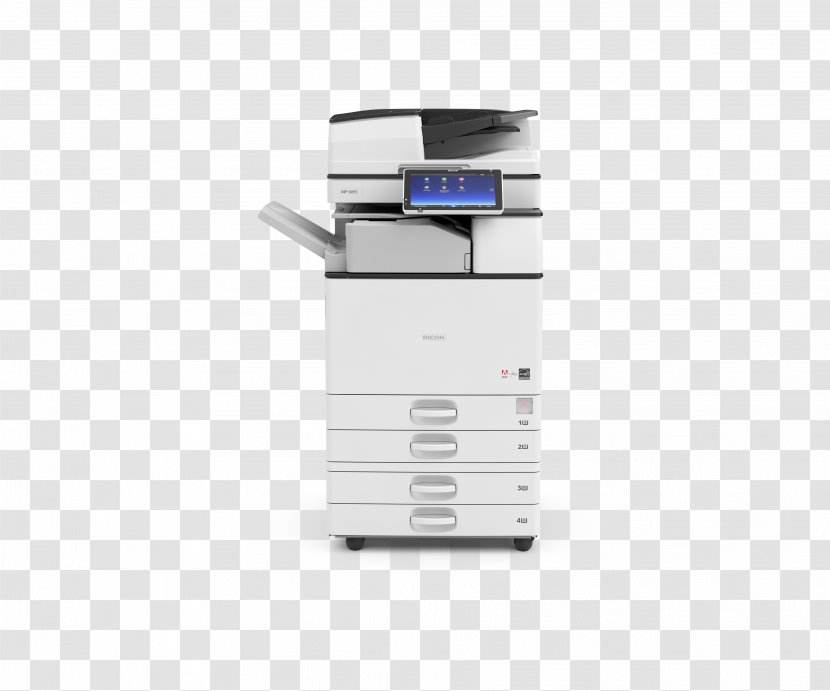 Ricoh Photocopier Paper Printing Toner - Printer Transparent PNG