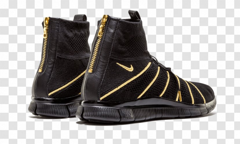 Sports Shoes Nike Free Mercurial Vapor - Olivier Rousteing - Gold Black Vans For Women Transparent PNG