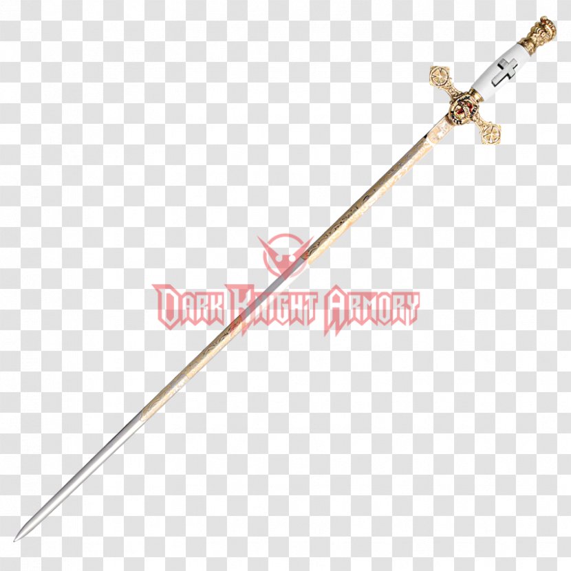 Sword Épée Line - Cold Weapon Transparent PNG