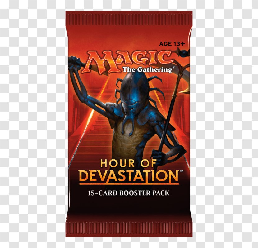 Magic: The Gathering Collectible Card Game Booster Pack - Devastation Transparent PNG