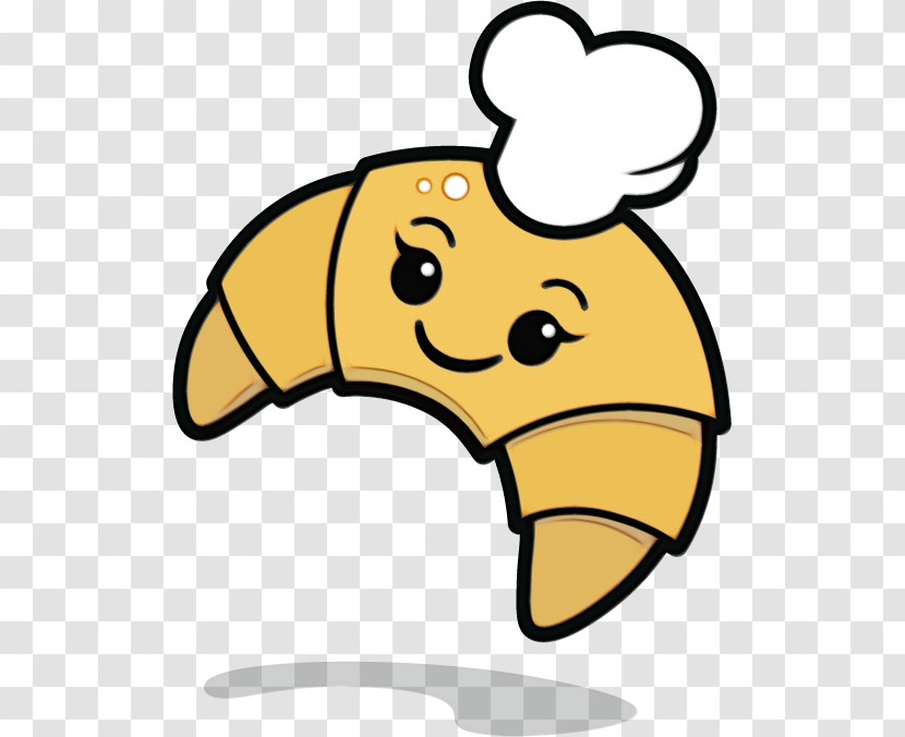 Yellow Cartoon Banana Transparent PNG