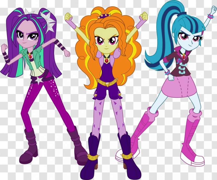 Pinkie Pie My Little Pony: Equestria Girls The Dazzlings - Mythical Creature - Dazzling Transparent PNG