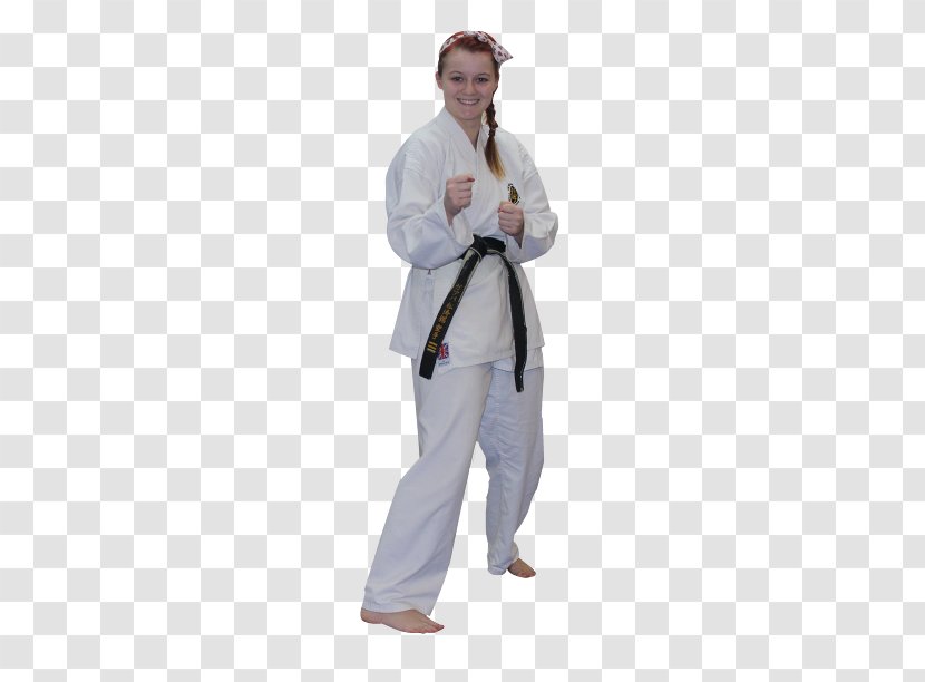 Dobok Karate Robe Costume Uniform - Arm - Shotokan Transparent PNG