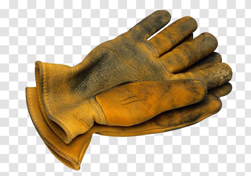 Glove Stock Photography Laborer - Workers Worn Gloves Transparent PNG