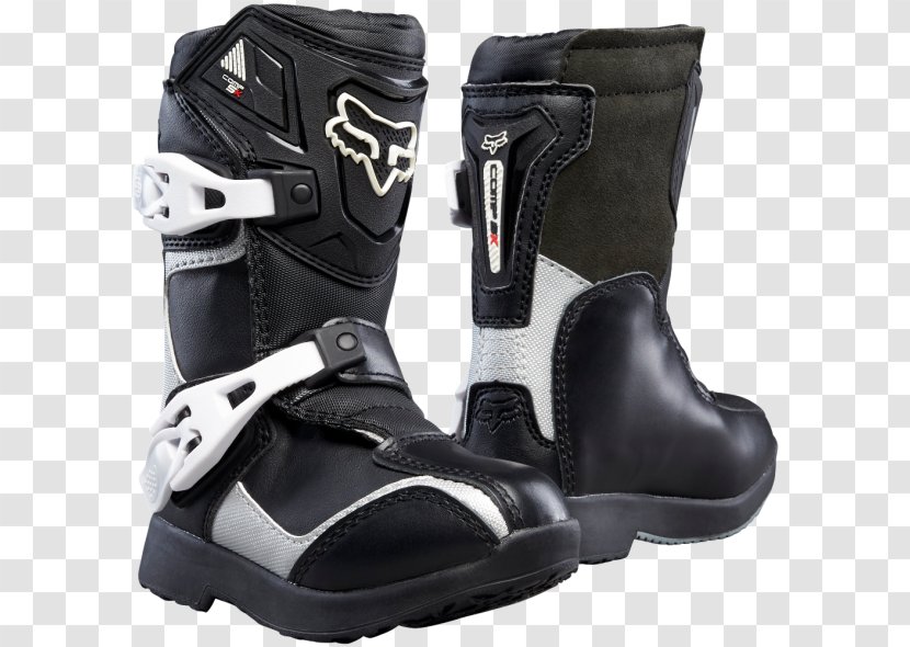 Fox Racing Motorcycle Boot Motocross - Work Boots - Riding Transparent PNG