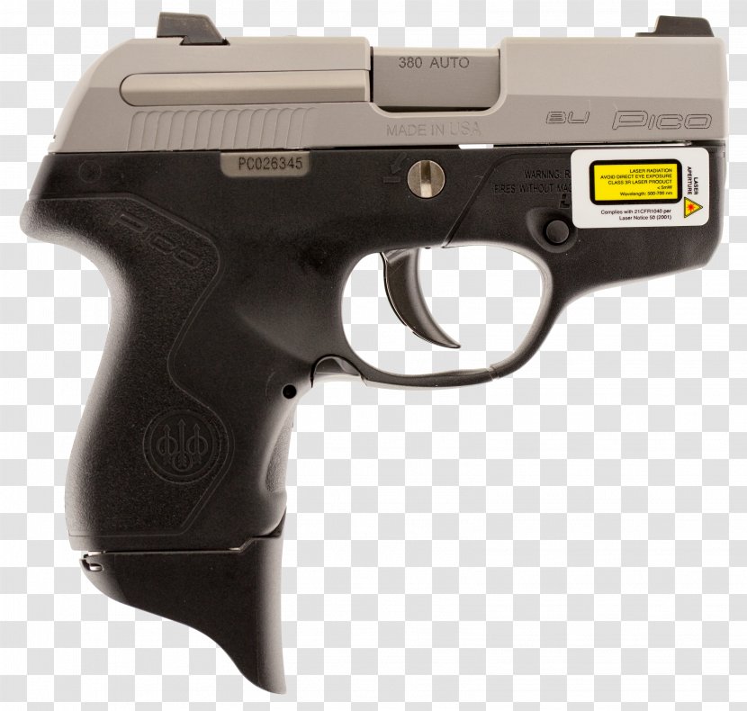 Trigger Beretta Pico Firearm Revolver - Handgun Transparent PNG