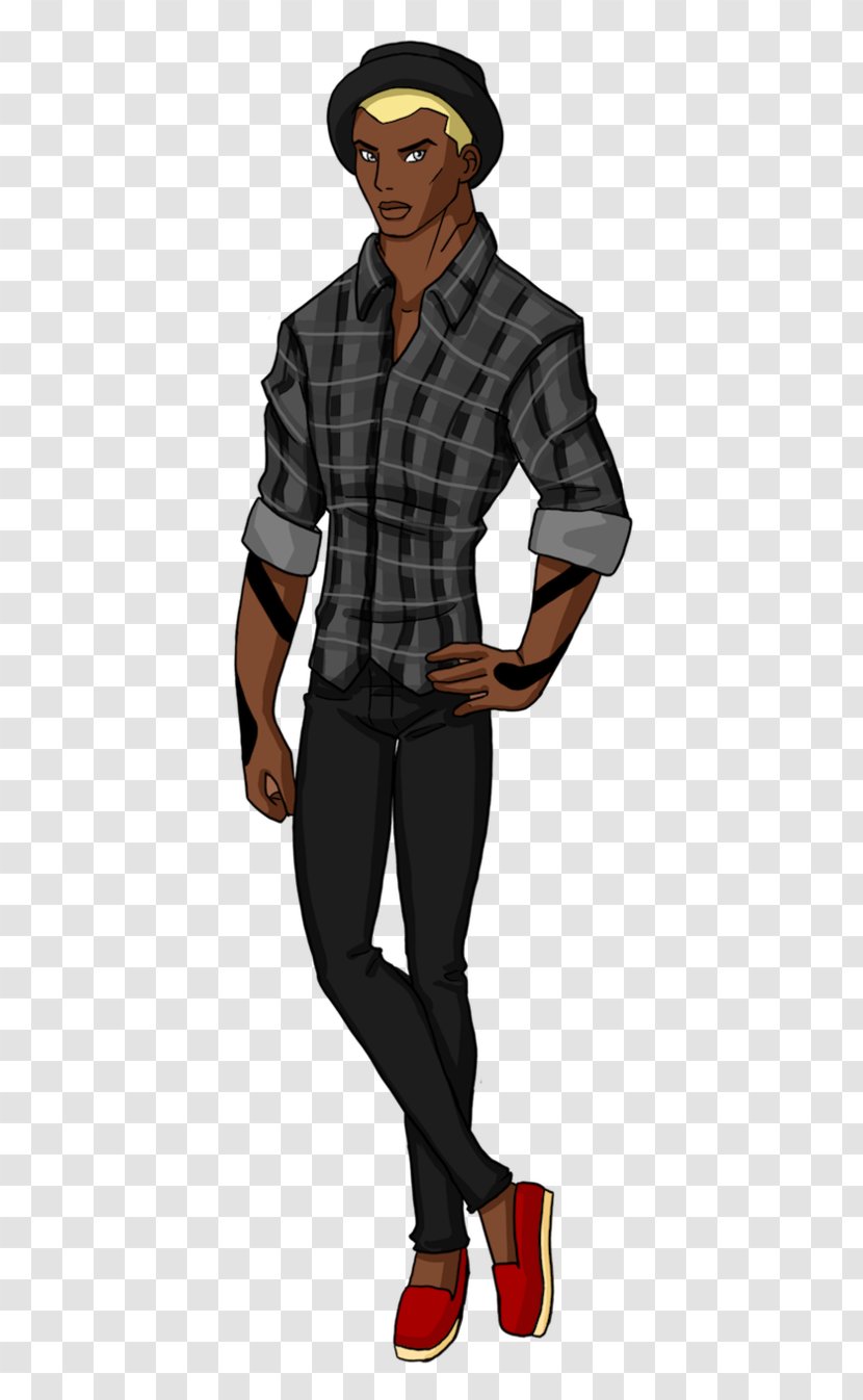 Aqualad Young Justice Roy Harper Miss Martian Fan Art - Man Transparent PNG