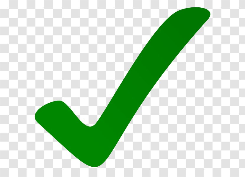 Check Mark Checkbox Clip Art - Yes Transparent PNG