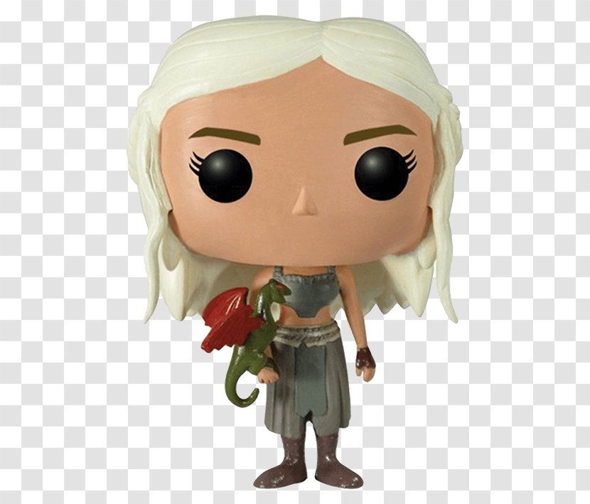 Daenerys Targaryen Funko Pop! Vinyl Figure Toy Drogon - Action Figures Transparent PNG