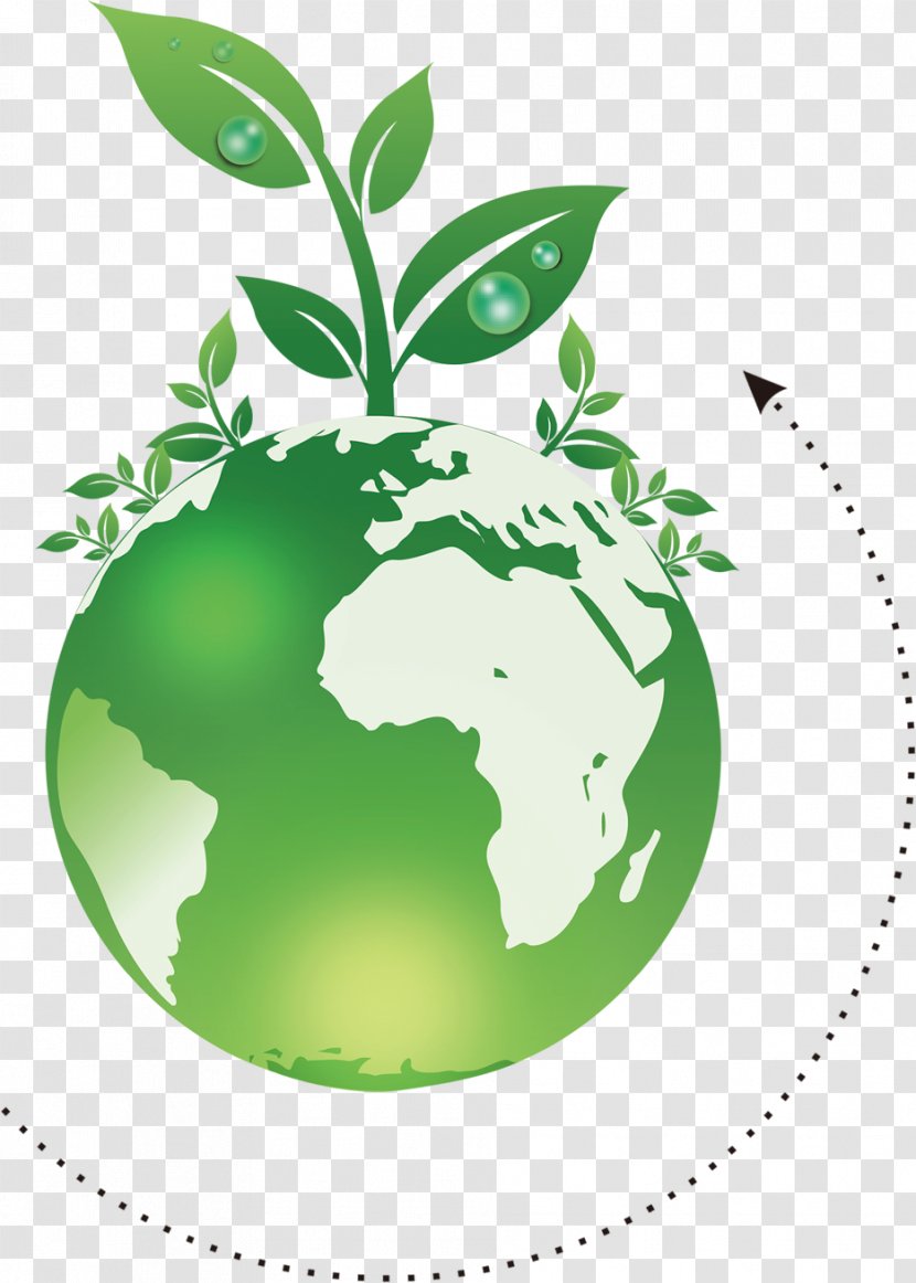 Green Environmentally Friendly Clip Art - Flora - Earth Transparent PNG