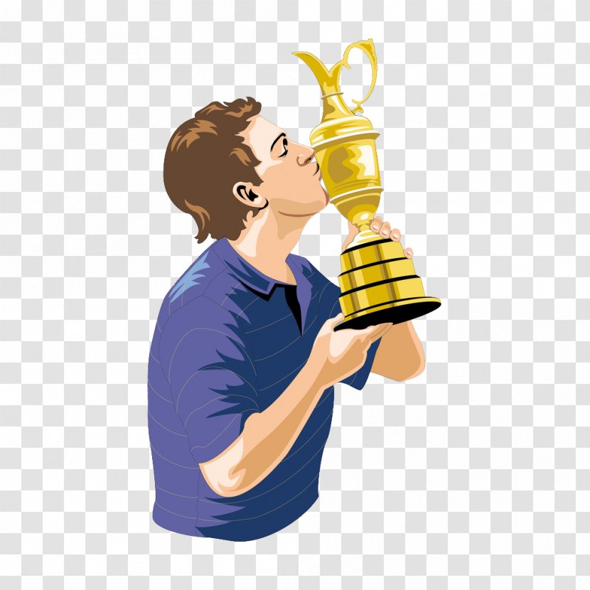 Trophy Runner-up U5b63u519b Icon - Drinkware - Happy Man Transparent PNG
