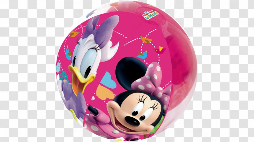 Minnie Mouse Daisy Duck Mickey Ball Inflatable - Swimming Pool Transparent PNG