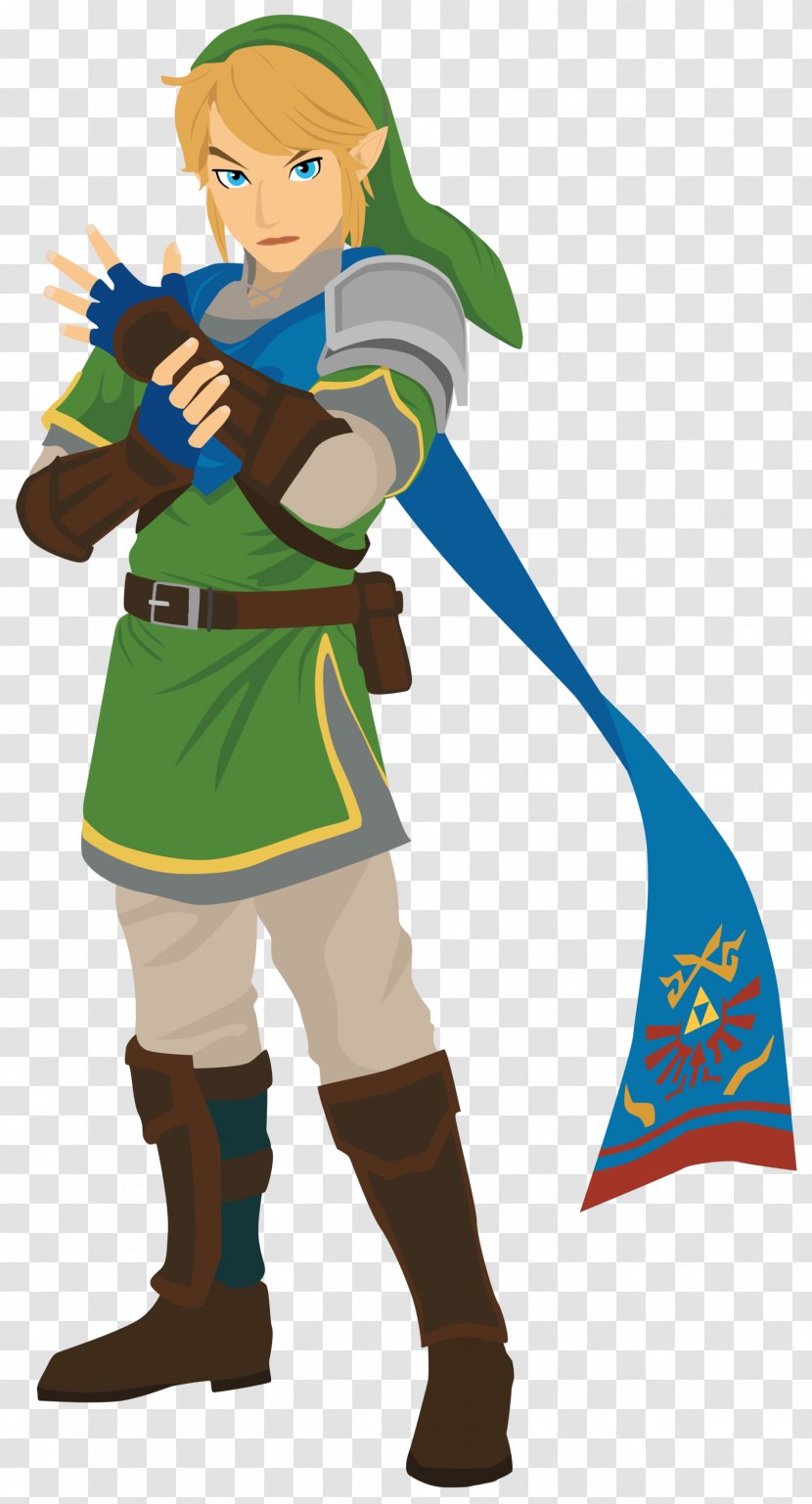 The Legend Of Zelda: Breath Wild Link Hyrule Warriors Princess Zelda - Watercolor - Warrior Transparent PNG