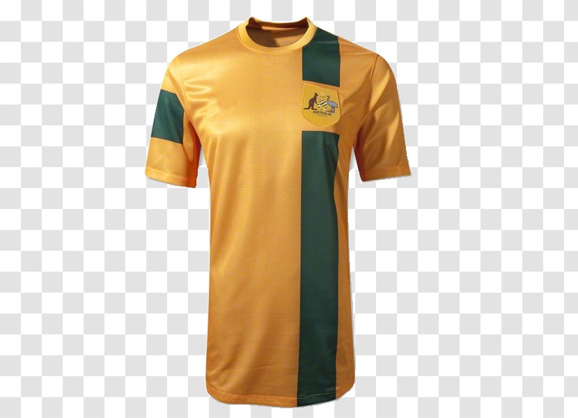 T-shirt Australia National Football Team 2018 World Cup Jersey Transparent PNG