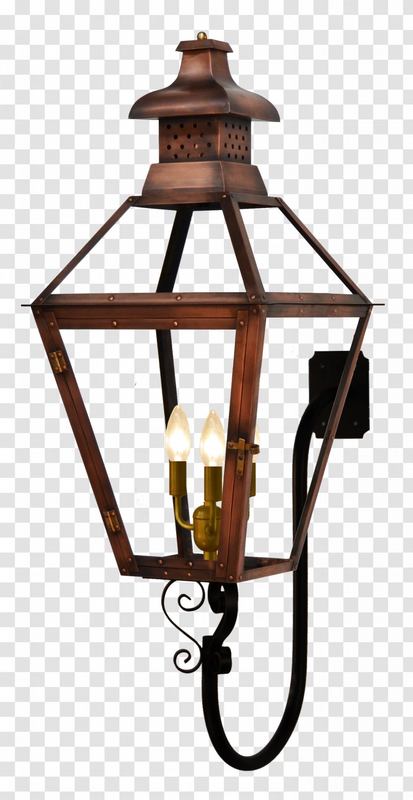 Gas Lighting Lantern Sconce - Kongming Latern Transparent PNG