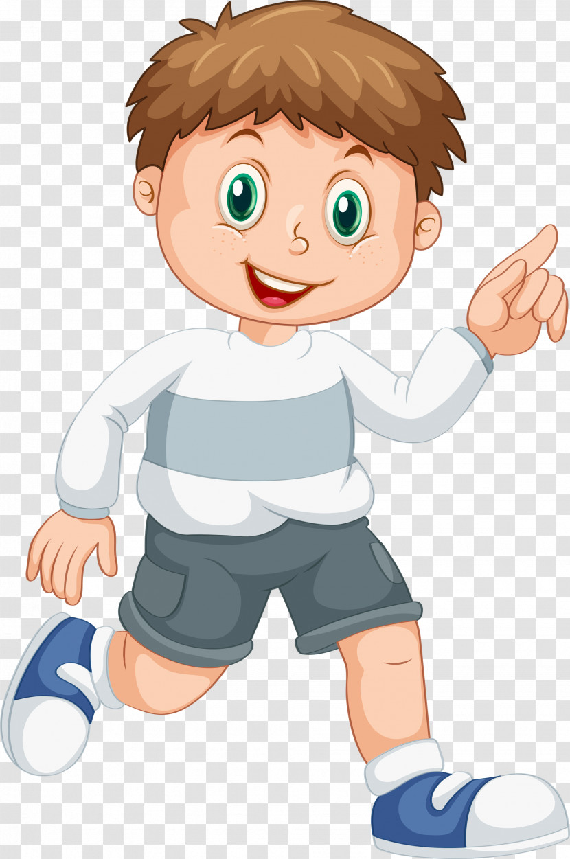 Running Boy Transparent PNG