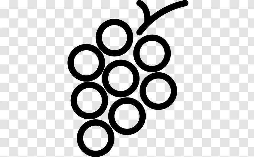 Wine Common Grape Vine - Black And White - Tomato Transparent PNG