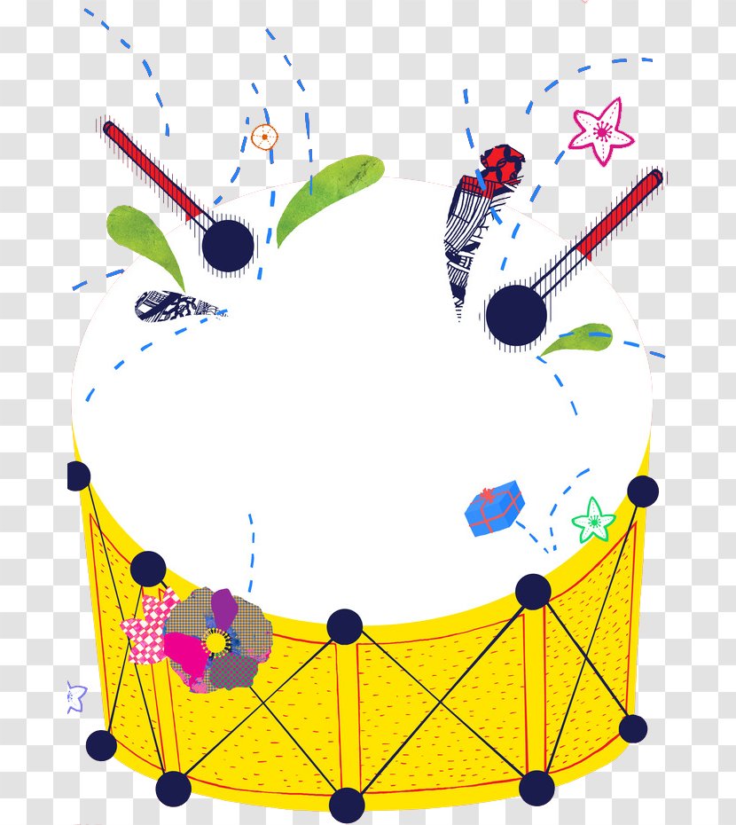 Snare Drum Musical Instrument Bongo - Tree - Yellow Drums Transparent PNG