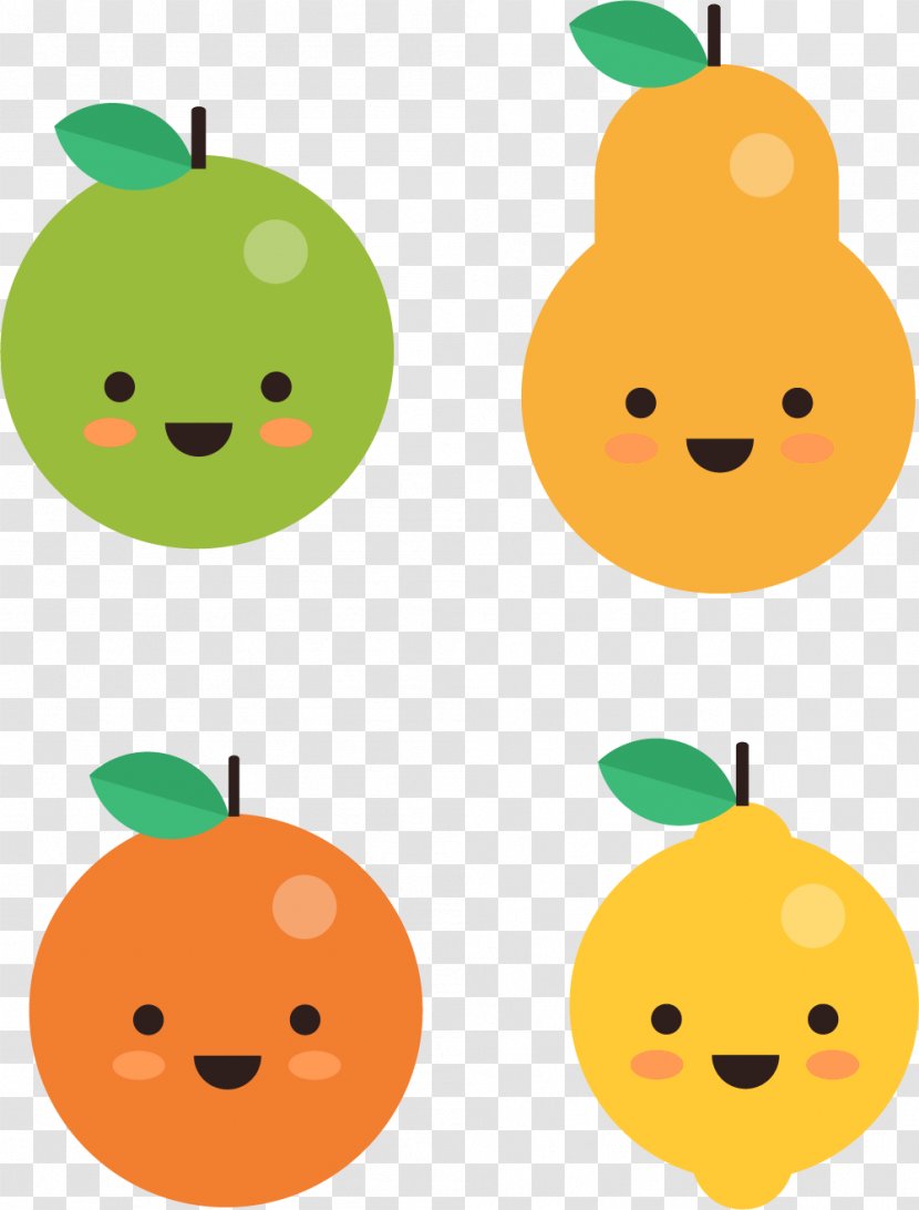 Emoji Download Icon - Smile - Fruit Transparent PNG