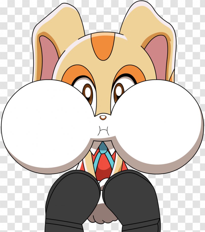 Cream The Rabbit Doctor Eggman Sonic Hedgehog Cat Team - Cartoon Transparent PNG