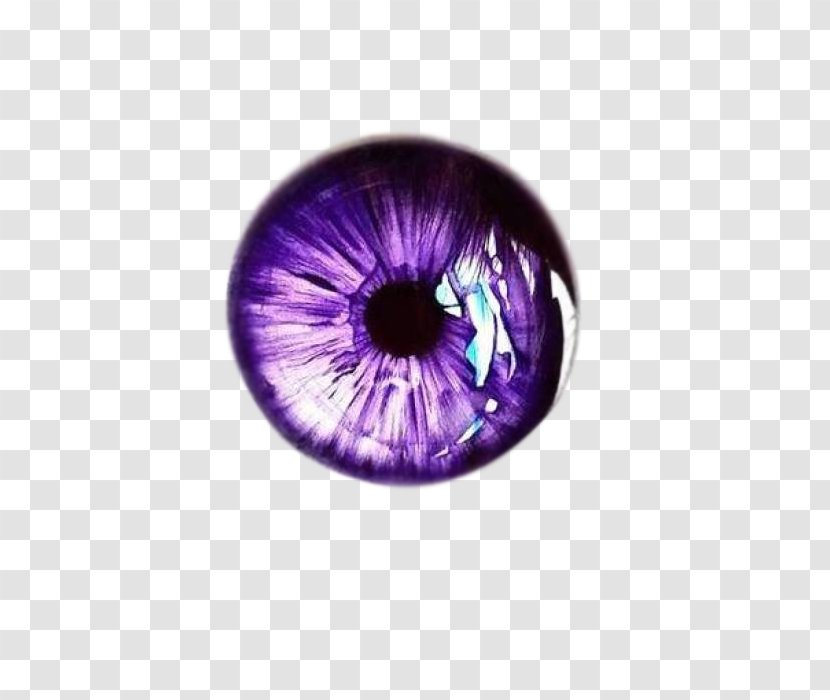 Drawing Eye Color Iris Art - Violet - Purple Eyes Transparent PNG