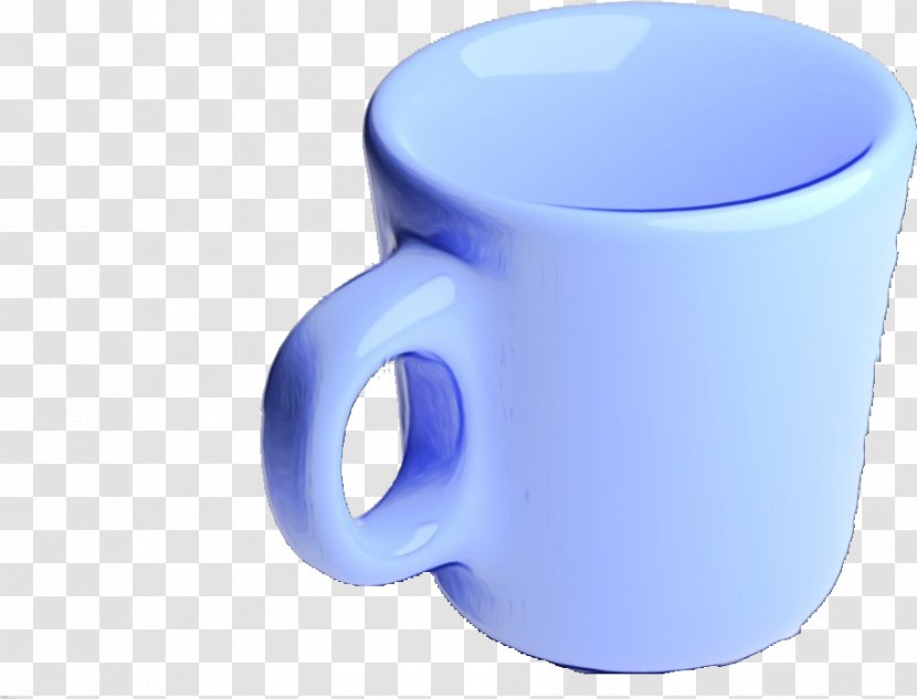 Mug Blue Drinkware Cup - Tableware - Serveware Teacup Transparent PNG