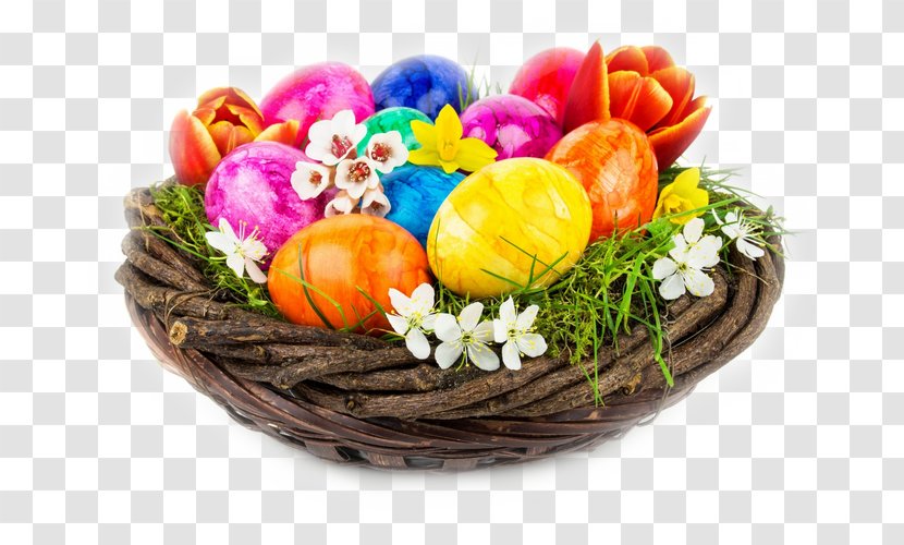 Easter Basket Egg Das Osternest - Floristry Transparent PNG
